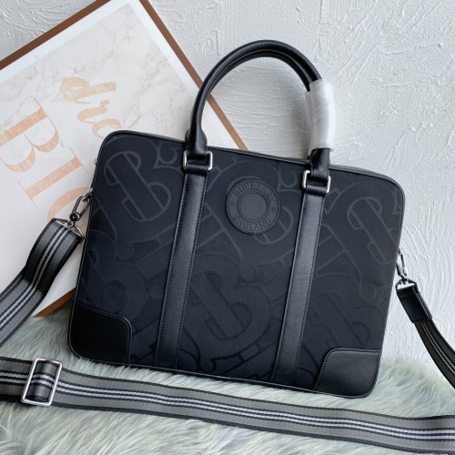 Replica Burberry AAA Man Handbags #1238901 $160.00 USD for Wholesale