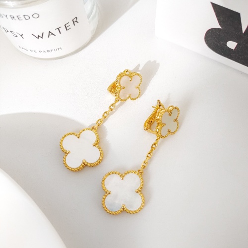 Replica Van Cleef &amp; Arpels Earrings For Women #1238903, $60.00 USD, [ITEM#1238903], Replica Van Cleef &amp; Arpels Earrings outlet from China