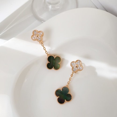 Replica Van Cleef & Arpels Earrings For Women #1238904 $60.00 USD for Wholesale