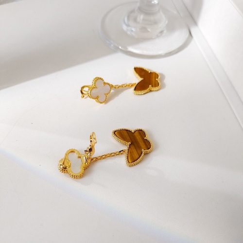 Replica Van Cleef & Arpels Earrings For Women #1238909 $64.00 USD for Wholesale