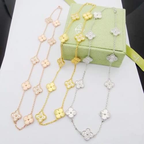 Replica Van Cleef & Arpels Necklaces For Women #1239018 $42.00 USD for Wholesale