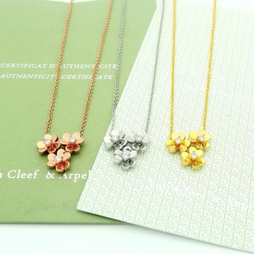 Replica Van Cleef & Arpels Necklaces For Women #1239020 $27.00 USD for Wholesale