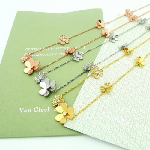 Replica Van Cleef & Arpels Necklaces For Women #1239023 $36.00 USD for Wholesale