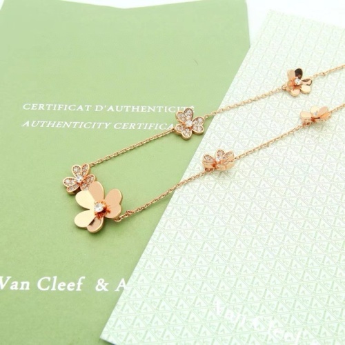 Replica Van Cleef & Arpels Necklaces For Women #1239024 $36.00 USD for Wholesale