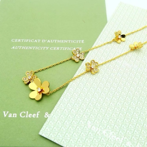 Replica Van Cleef & Arpels Necklaces For Women #1239025 $36.00 USD for Wholesale