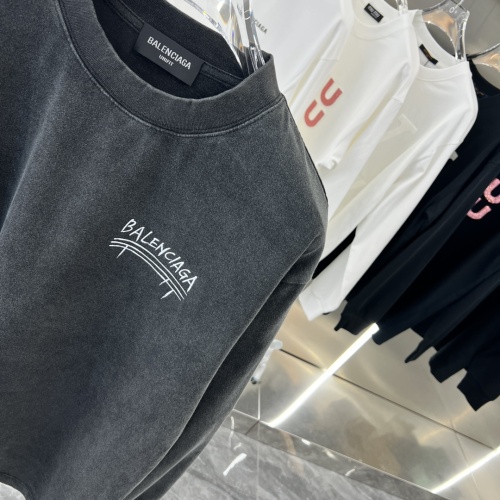 Replica Balenciaga T-Shirts Long Sleeved For Unisex #1239083 $45.00 USD for Wholesale