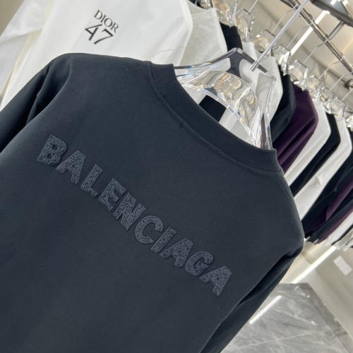 Replica Balenciaga T-Shirts Long Sleeved For Unisex #1239084 $45.00 USD for Wholesale