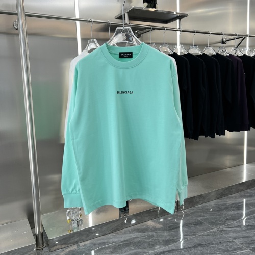 Replica Balenciaga T-Shirts Long Sleeved For Unisex #1239086, $42.00 USD, [ITEM#1239086], Replica Balenciaga T-Shirts outlet from China