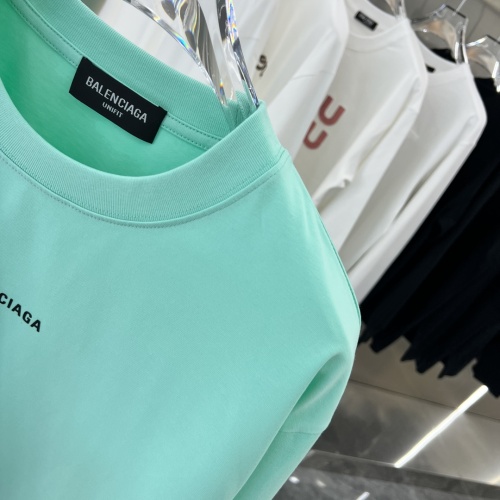 Replica Balenciaga T-Shirts Long Sleeved For Unisex #1239086 $42.00 USD for Wholesale