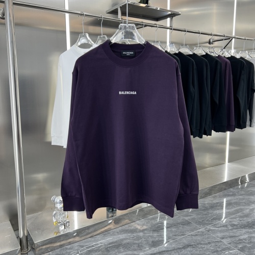 Replica Balenciaga T-Shirts Long Sleeved For Unisex #1239087, $42.00 USD, [ITEM#1239087], Replica Balenciaga T-Shirts outlet from China