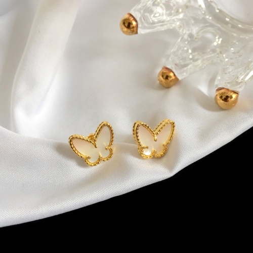 Replica Van Cleef &amp; Arpels Earrings For Women #1239107, $25.00 USD, [ITEM#1239107], Replica Van Cleef &amp; Arpels Earrings outlet from China