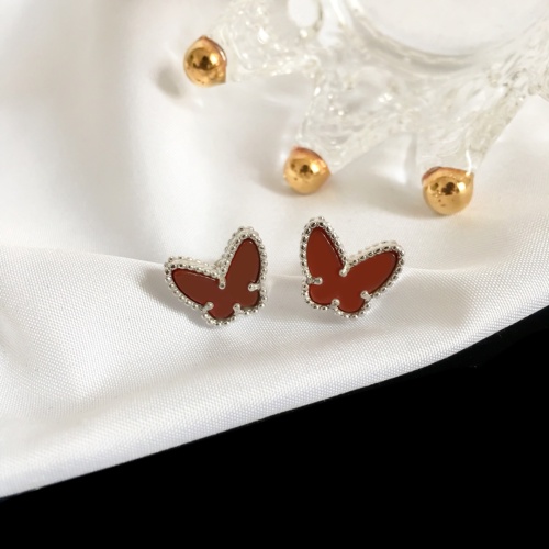 Replica Van Cleef &amp; Arpels Earrings For Women #1239116, $25.00 USD, [ITEM#1239116], Replica Van Cleef &amp; Arpels Earrings outlet from China