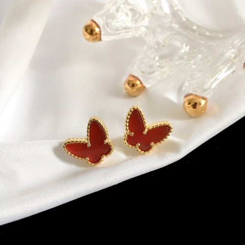 Replica Van Cleef &amp; Arpels Earrings For Women #1239120, $25.00 USD, [ITEM#1239120], Replica Van Cleef &amp; Arpels Earrings outlet from China