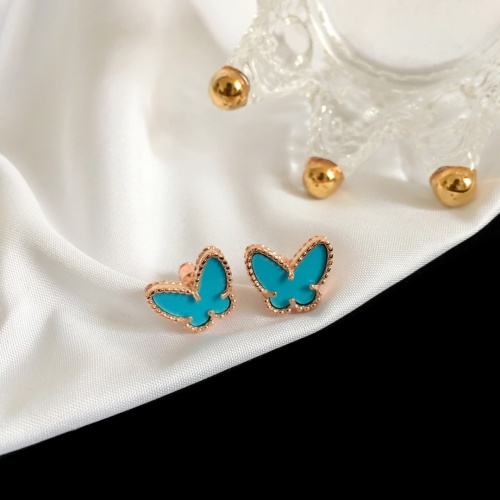 Replica Van Cleef &amp; Arpels Earrings For Women #1239124, $25.00 USD, [ITEM#1239124], Replica Van Cleef &amp; Arpels Earrings outlet from China