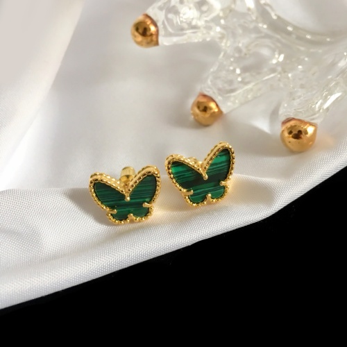 Replica Van Cleef &amp; Arpels Earrings For Women #1239128, $25.00 USD, [ITEM#1239128], Replica Van Cleef &amp; Arpels Earrings outlet from China