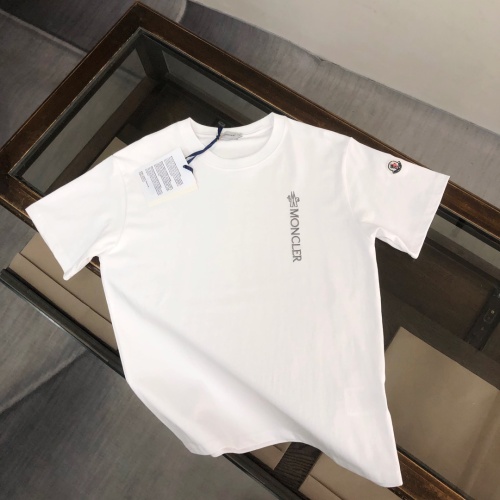 Replica Moncler T-Shirts Short Sleeved For Unisex #1239177, $41.00 USD, [ITEM#1239177], Replica Moncler T-Shirts outlet from China