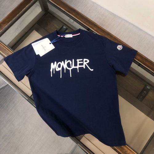 Replica Moncler T-Shirts Short Sleeved For Unisex #1239181, $41.00 USD, [ITEM#1239181], Replica Moncler T-Shirts outlet from China