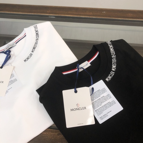 Replica Moncler T-Shirts Short Sleeved For Unisex #1239202 $41.00 USD for Wholesale