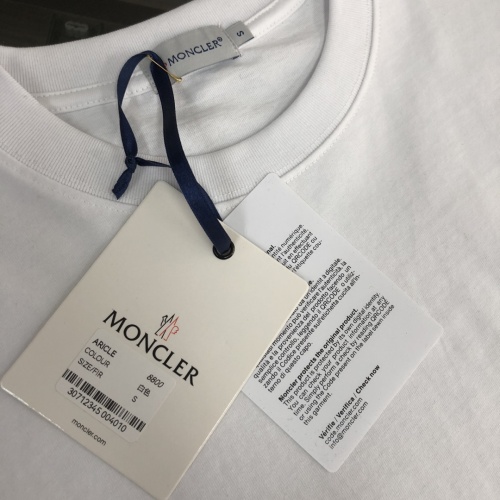 Replica Moncler T-Shirts Short Sleeved For Unisex #1239244 $41.00 USD for Wholesale