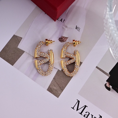 Replica Valentino Earrings For Women #1239433 $34.00 USD for Wholesale