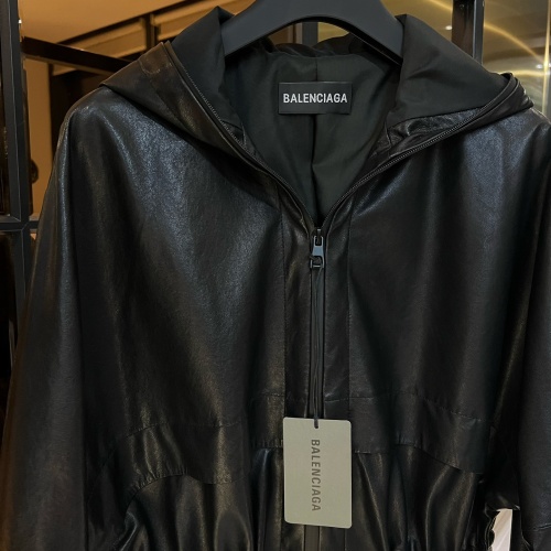 Replica Balenciaga Jackets Long Sleeved For Women #1239545 $128.00 USD for Wholesale