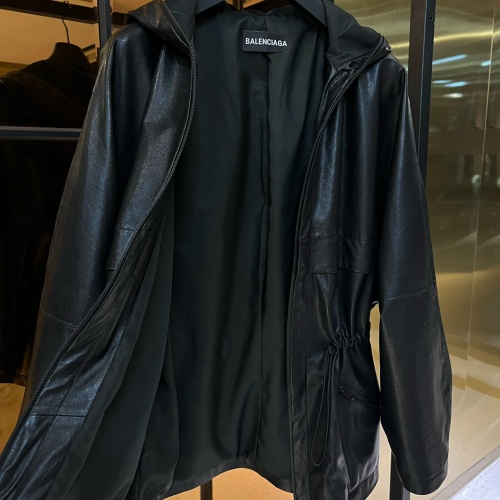 Replica Balenciaga Jackets Long Sleeved For Women #1239545 $128.00 USD for Wholesale