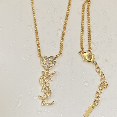 Replica Yves Saint Laurent YSL Necklaces For Women #1239736, $29.00 USD, [ITEM#1239736], Replica Yves Saint Laurent YSL Necklaces outlet from China