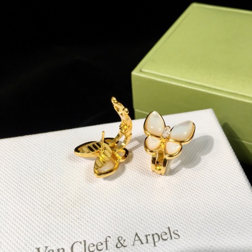 Replica Van Cleef & Arpels Earrings For Women #1239786 $29.00 USD for Wholesale