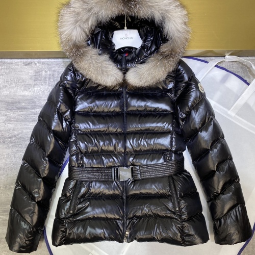 Replica Moncler Down Feather Coat Long Sleeved For Women #1240181, $202.00 USD, [ITEM#1240181], Replica Moncler Down Feather Coat outlet from China