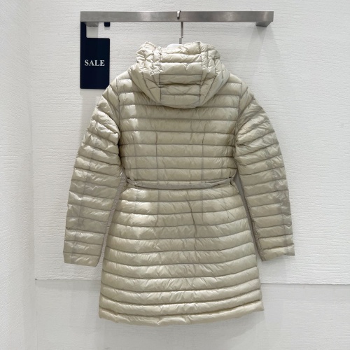 Replica Moncler Down Feather Coat Long Sleeved For Women #1240183 $160.00 USD for Wholesale