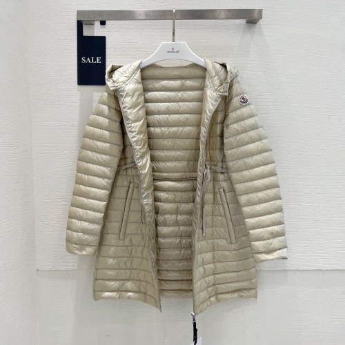 Replica Moncler Down Feather Coat Long Sleeved For Women #1240183 $160.00 USD for Wholesale