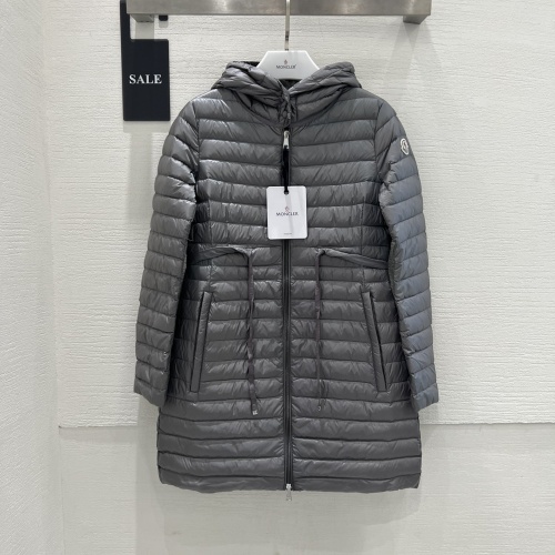 Replica Moncler Down Feather Coat Long Sleeved For Women #1240186, $160.00 USD, [ITEM#1240186], Replica Moncler Down Feather Coat outlet from China