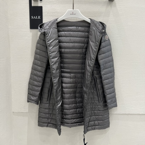 Replica Moncler Down Feather Coat Long Sleeved For Women #1240186 $160.00 USD for Wholesale