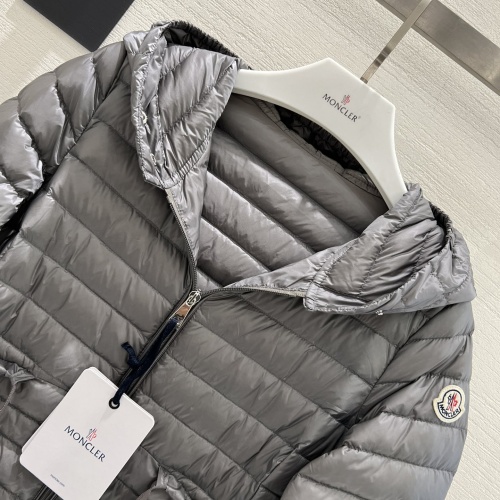 Replica Moncler Down Feather Coat Long Sleeved For Women #1240186 $160.00 USD for Wholesale