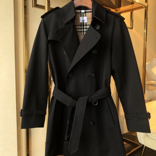 Replica Burberry Trench Coat Long Sleeved For Men #1240196 $170.00 USD for Wholesale