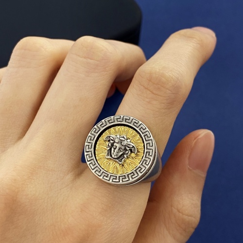 Replica Versace Rings #1240317 $29.00 USD for Wholesale