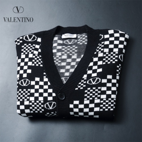 Replica Valentino Sweaters Long Sleeved For Men #1240399 $60.00 USD for Wholesale