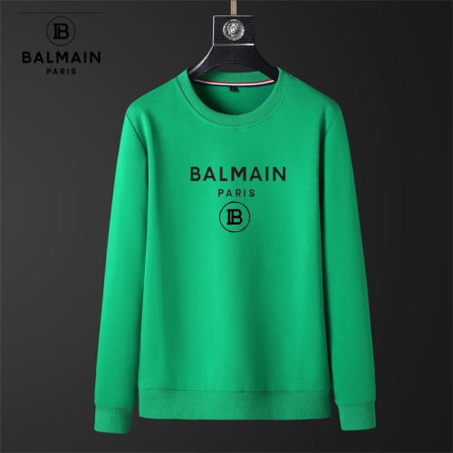 Replica Balmain Hoodies Long Sleeved For Men #1240461, $40.00 USD, [ITEM#1240461], Replica Balmain Hoodies outlet from China