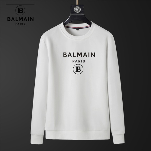 Replica Balmain Hoodies Long Sleeved For Men #1240462, $40.00 USD, [ITEM#1240462], Replica Balmain Hoodies outlet from China