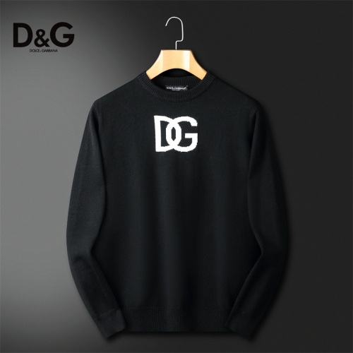 Replica Dolce &amp; Gabbana D&amp;G Sweaters Long Sleeved For Men #1240558, $52.00 USD, [ITEM#1240558], Replica Dolce &amp; Gabbana D&amp;G Sweaters outlet from China