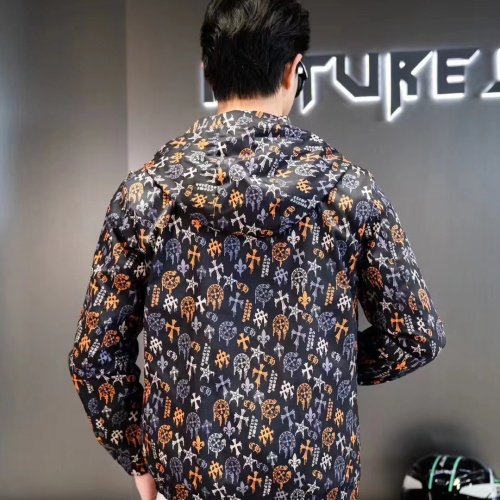 Replica Chrome Hearts Jackets Long Sleeved For Men #1240741 $60.00 USD for Wholesale