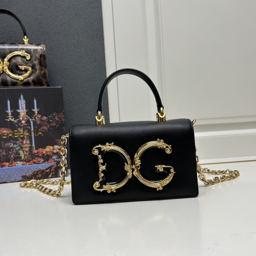 Replica Dolce &amp; Gabbana D&amp;G AAA Quality Messenger Bags For Women #1240767, $158.00 USD, [ITEM#1240767], Replica Dolce &amp; Gabbana D&amp;G AAA Quality Messenger Bags outlet from China