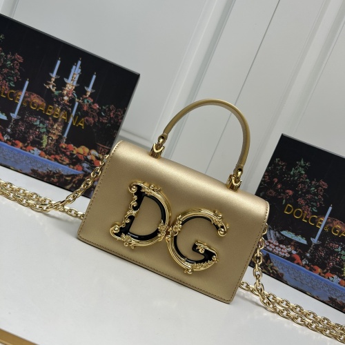 Replica Dolce &amp; Gabbana D&amp;G AAA Quality Messenger Bags For Women #1240769, $158.00 USD, [ITEM#1240769], Replica Dolce &amp; Gabbana D&amp;G AAA Quality Messenger Bags outlet from China