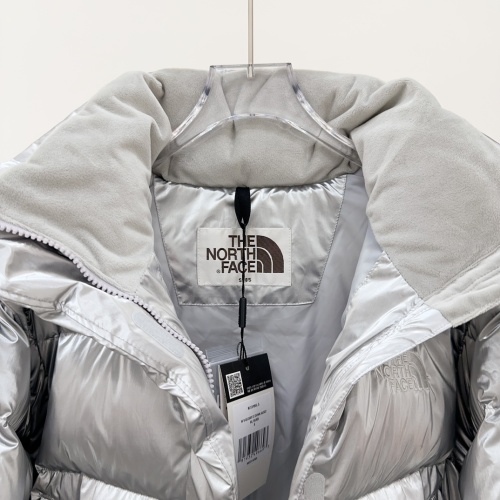 Replica The North Face Down Feather Coat Long Sleeved For Women #1240804 $155.00 USD for Wholesale