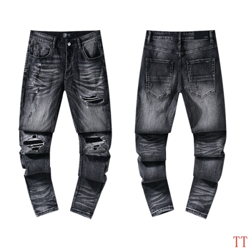 Replica Amiri Jeans For Men #1240946 $64.00 USD for Wholesale