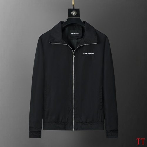 Replica Balenciaga Coats Long Sleeved For Men #1240977, $56.00 USD, [ITEM#1240977], Replica Balenciaga Coats outlet from China