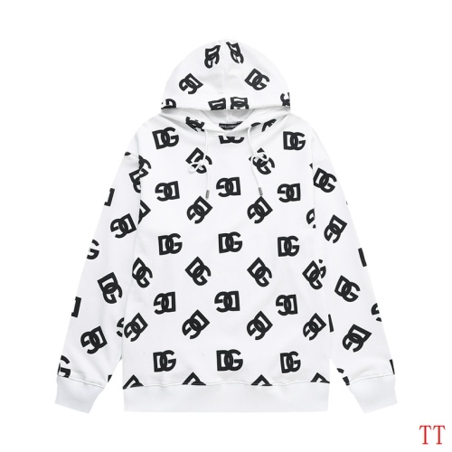 Replica Dolce &amp; Gabbana D&amp;G Hoodies Long Sleeved For Unisex #1240985, $64.00 USD, [ITEM#1240985], Replica Dolce &amp; Gabbana D&amp;G Hoodies outlet from China