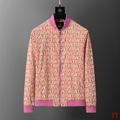 Replica Versace Jackets Long Sleeved For Men #1241004, $56.00 USD, [ITEM#1241004], Replica Versace Jackets outlet from China