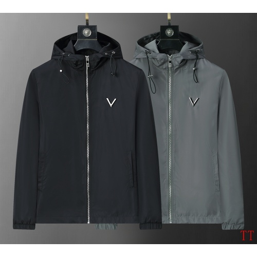 Replica Valentino Jackets Long Sleeved For Men #1241009 $56.00 USD for Wholesale