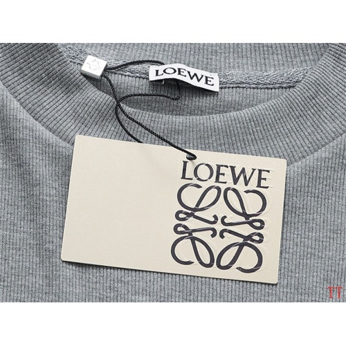 Replica LOEWE T-Shirts Long Sleeved For Unisex #1241198 $48.00 USD for Wholesale